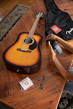 Amazon | Fender アコースティックギター FA-125 Dreadnought w/bag